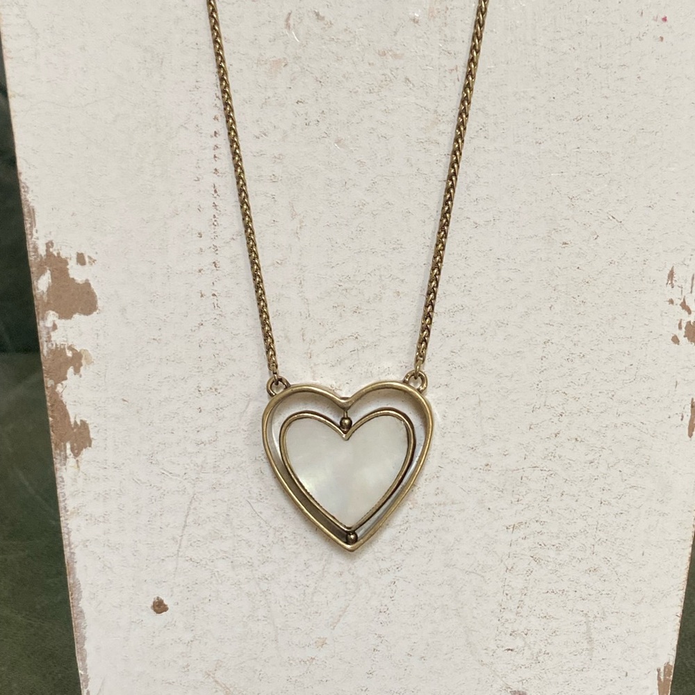 Lucky Brand Heart Necklace - Picture 2 of 11